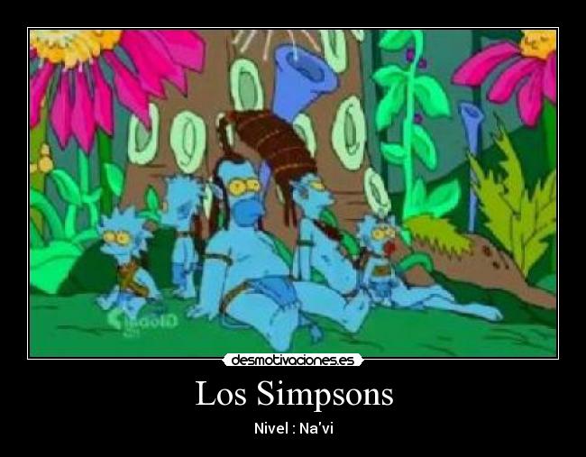 carteles simpsons los simpsons nivel desmotivaciones
