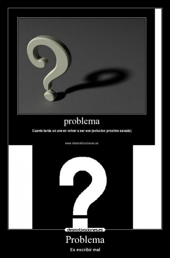 Problema -