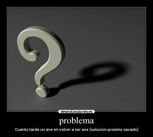 problema -