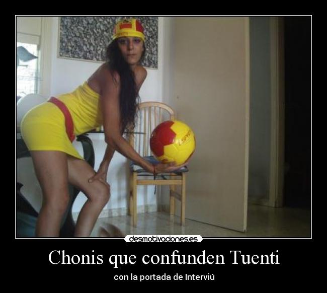Chonis que confunden Tuenti - con la portada de Interviú