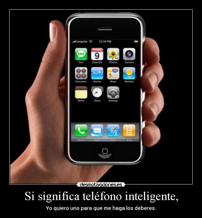 Si significa teléfono inteligente, -