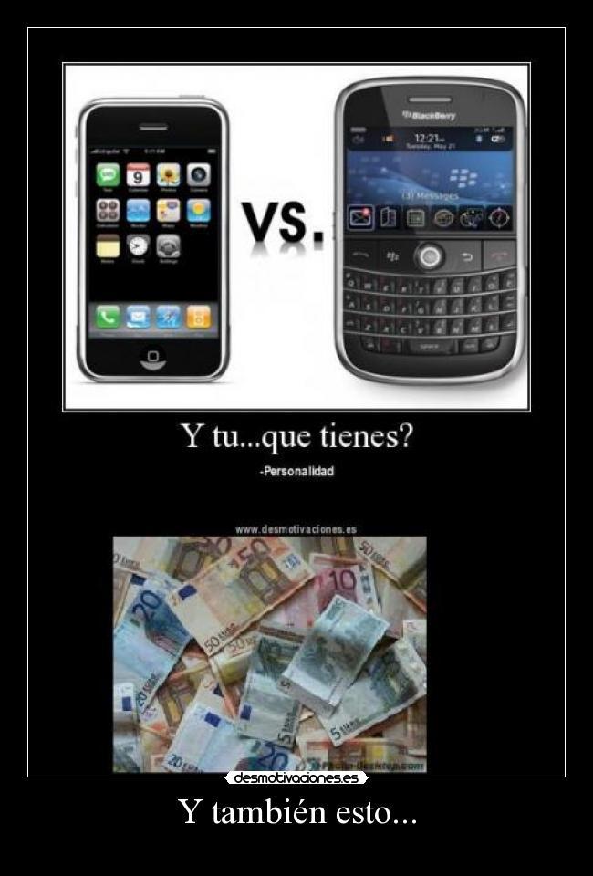 Y también esto... -