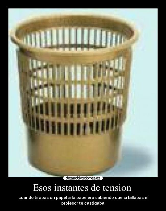 Esos instantes de tension  - 