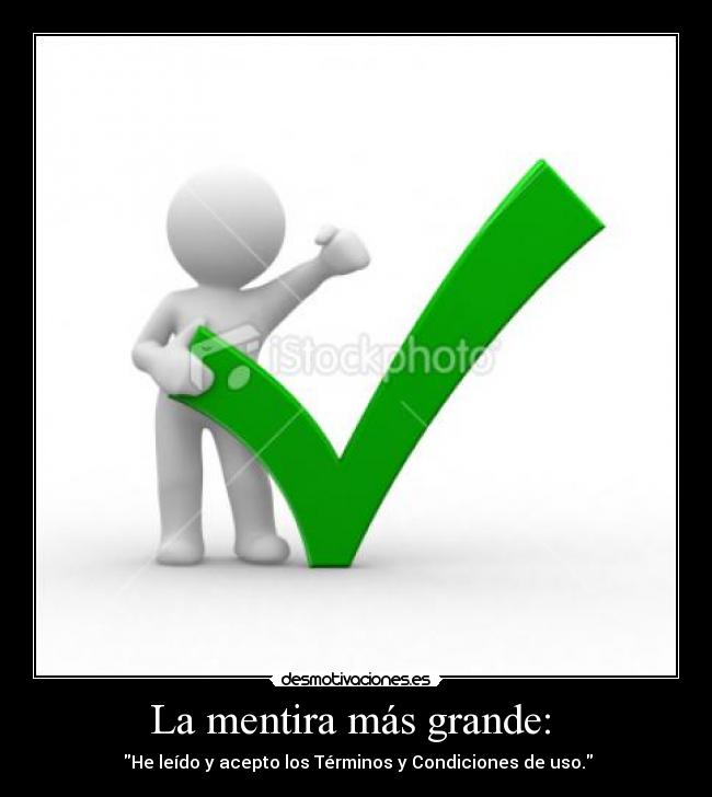 La mentira más grande: -