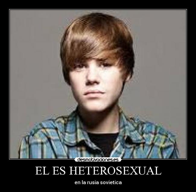 EL ES HETEROSEXUAL -