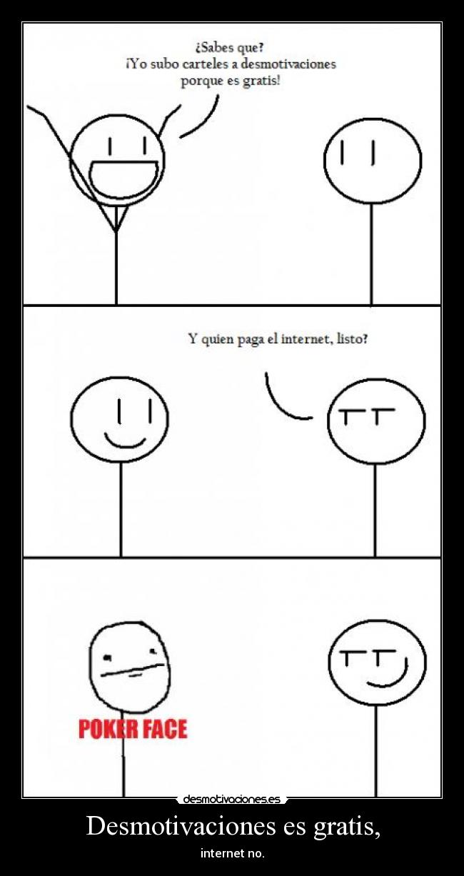 Desmotivaciones es gratis, - 