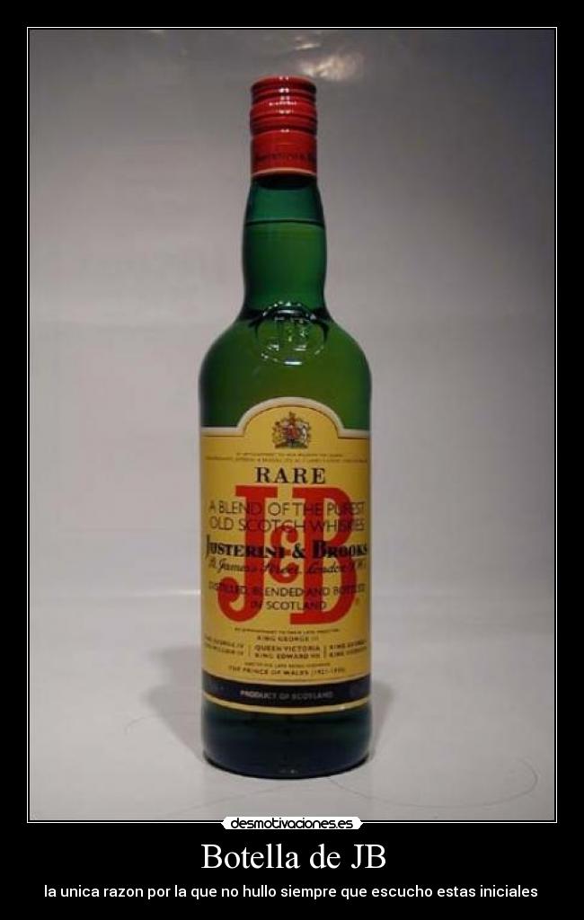 Botella de JB - 