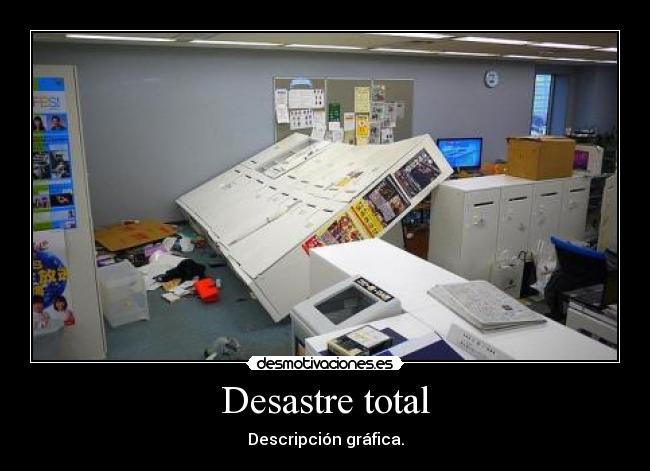 Desastre total - 