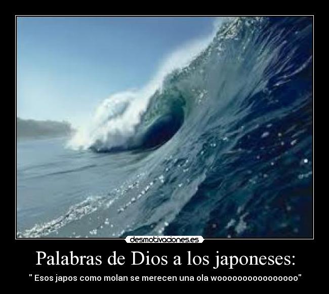 Palabras de Dios a los japoneses: - 