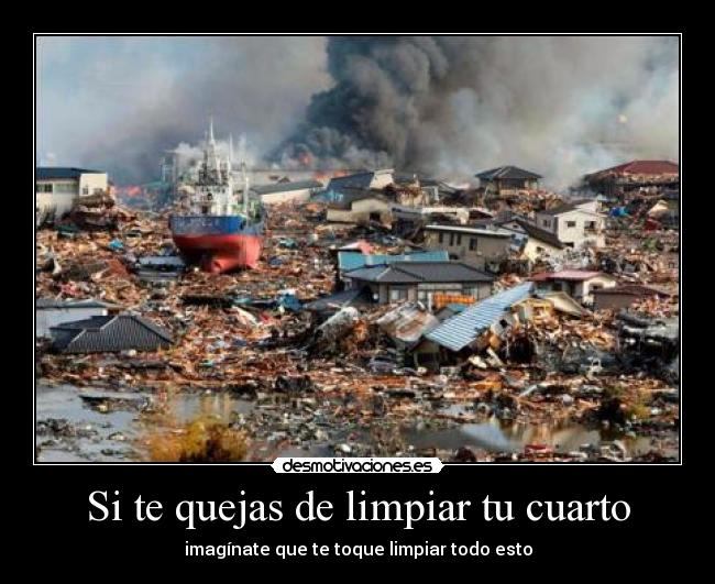 Si te quejas de limpiar tu cuarto -