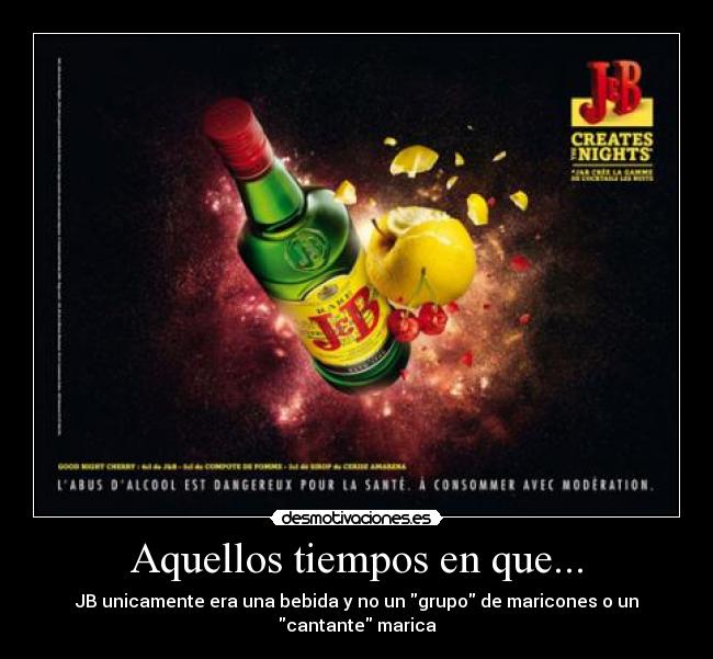 Aquellos tiempos en que... - 