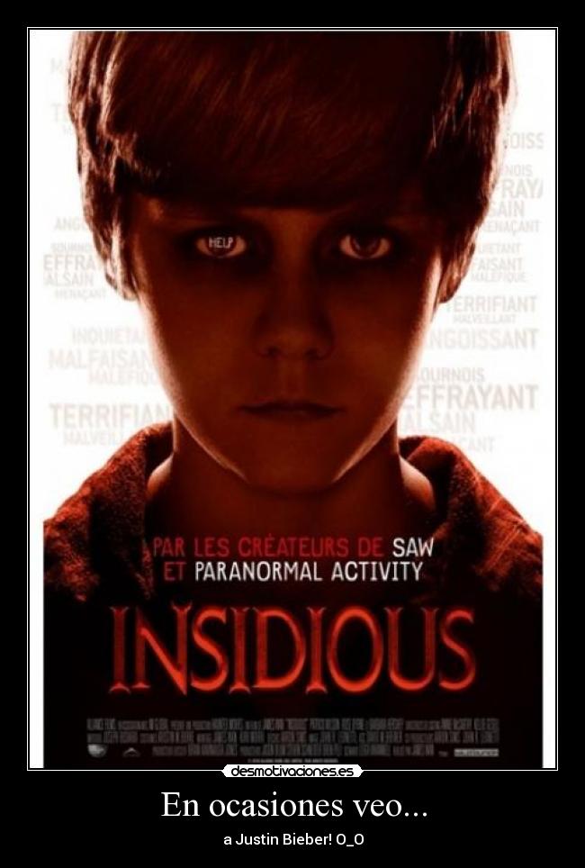 En ocasiones veo... - a Justin Bieber! O_O