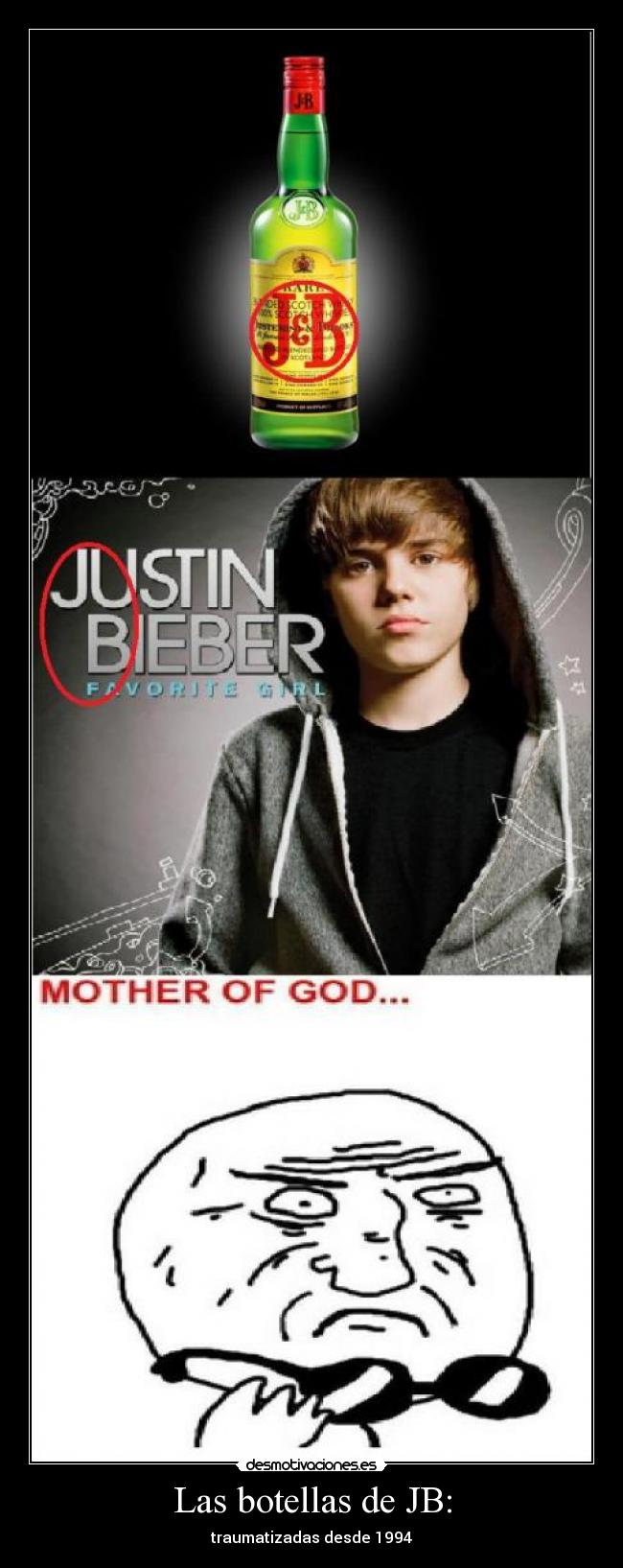 Las botellas de JB: -