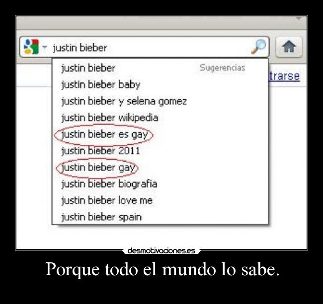 Porque todo el mundo lo sabe. -