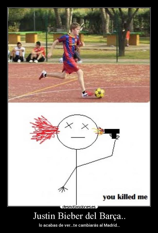 Justin Bieber del Barça.. -