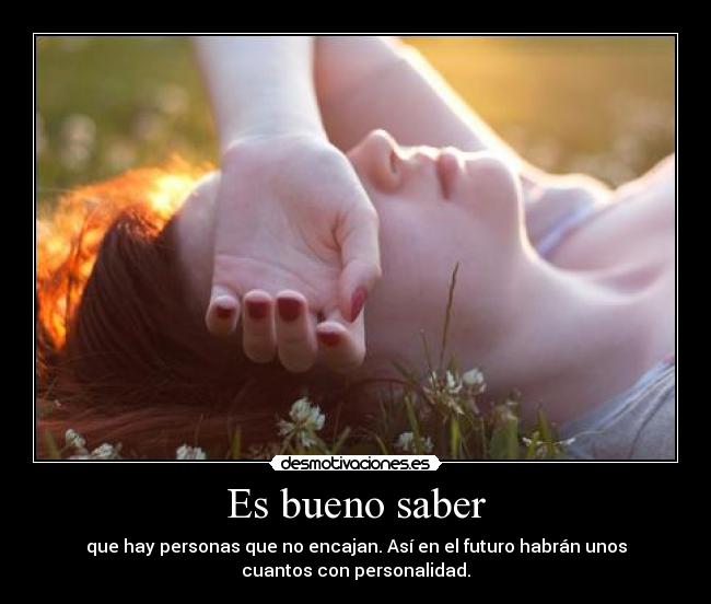 Es bueno saber - 