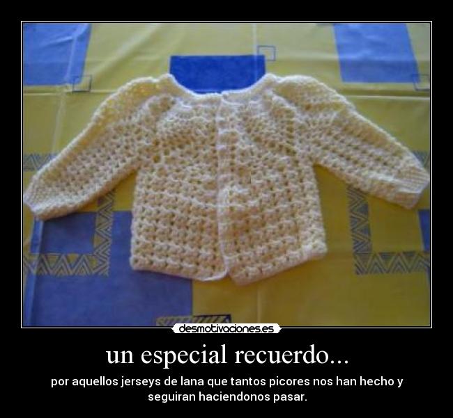 un especial recuerdo... -
