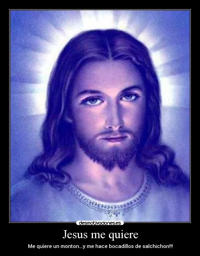 carteles salchichon bocadillo dios jesus biblia semana santa todo poco desmotivaciones