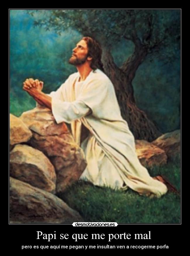 Papi se que me porte mal -