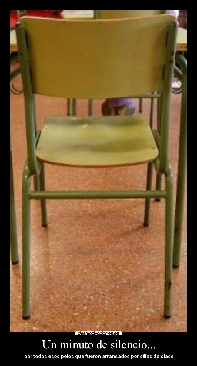 Un minuto de silencio... -