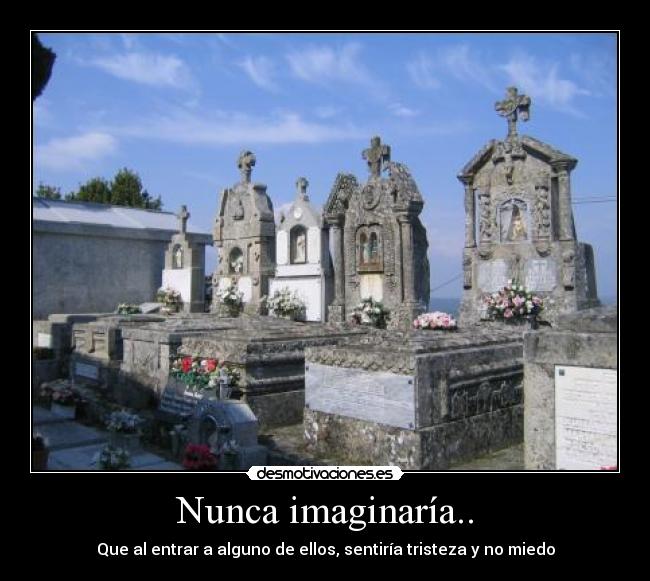 Nunca imaginaría.. - 