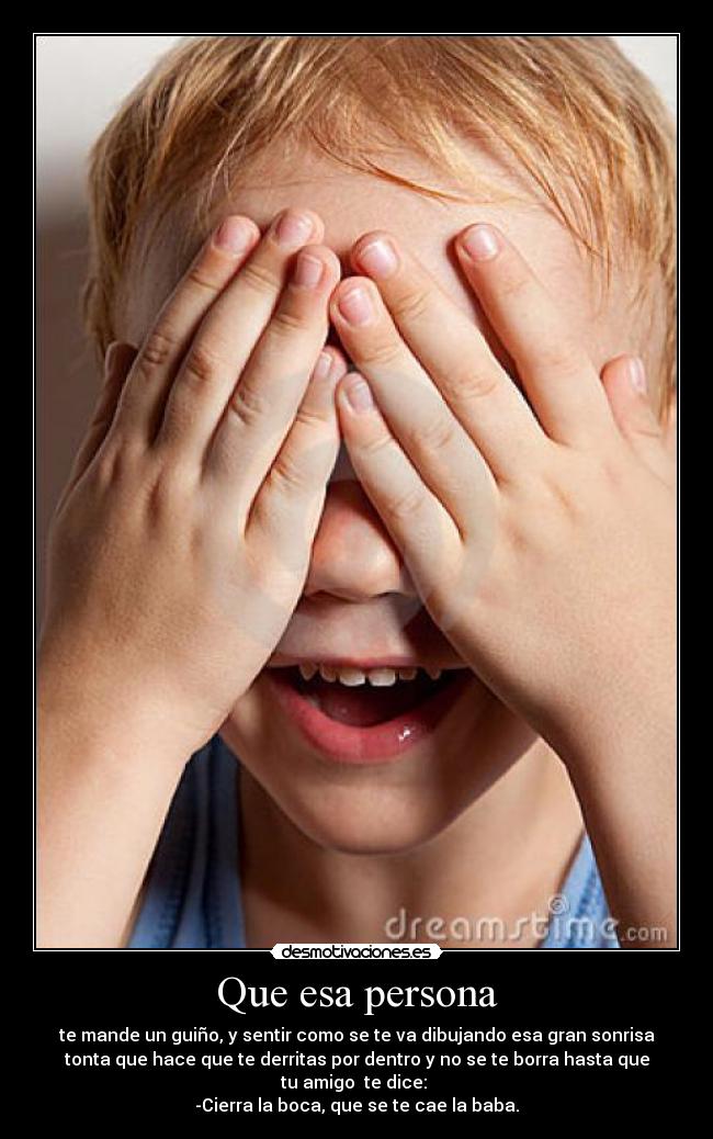 Que esa persona - 