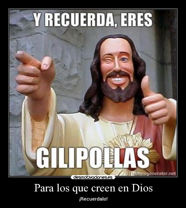 Para los que creen en Dios - 