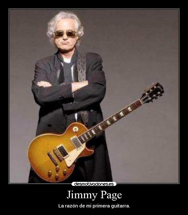 Jimmy Page - La razón de mi primera guitarra.