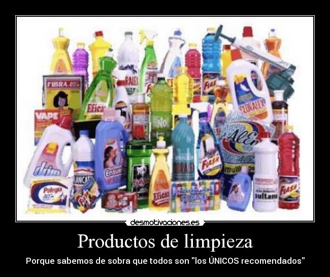 Productos de limpieza - 