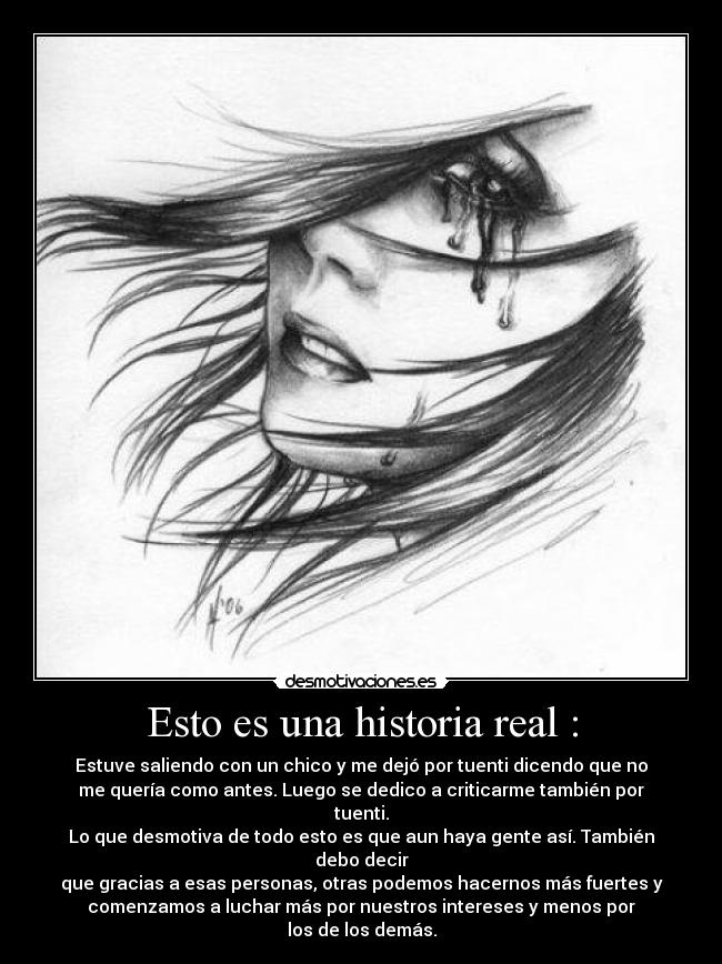 Esto es una historia real : -