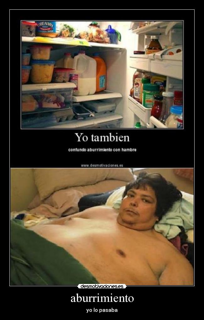 aburrimiento - yo lo pasaba