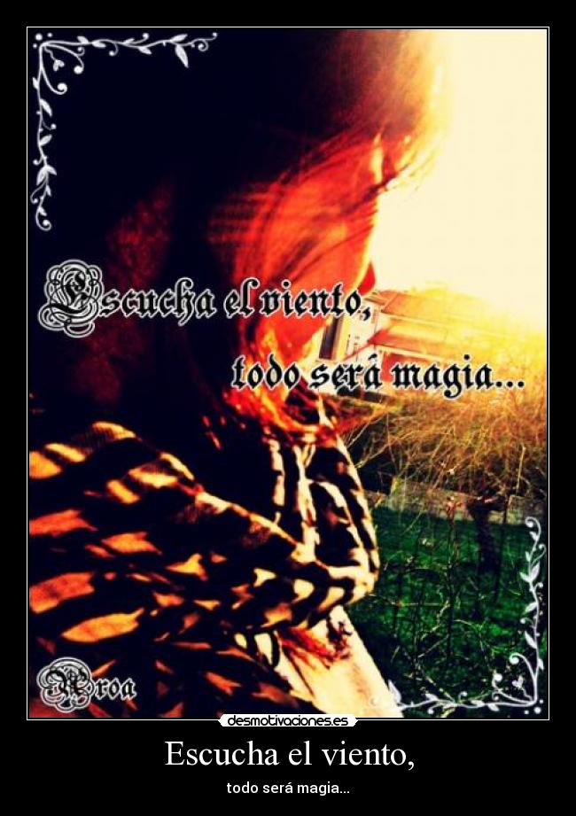 Escucha el viento, - 