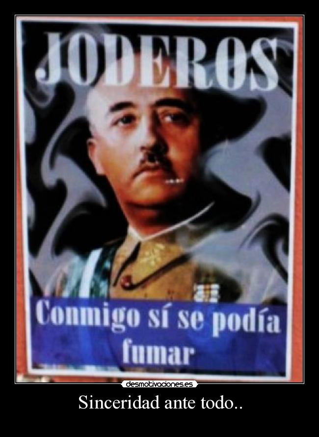 Sinceridad ante todo.. - 
