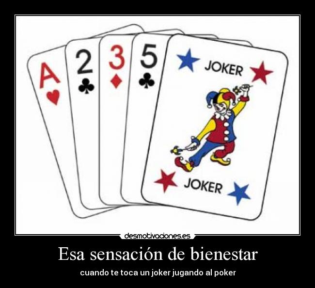 Esa sensación de bienestar -