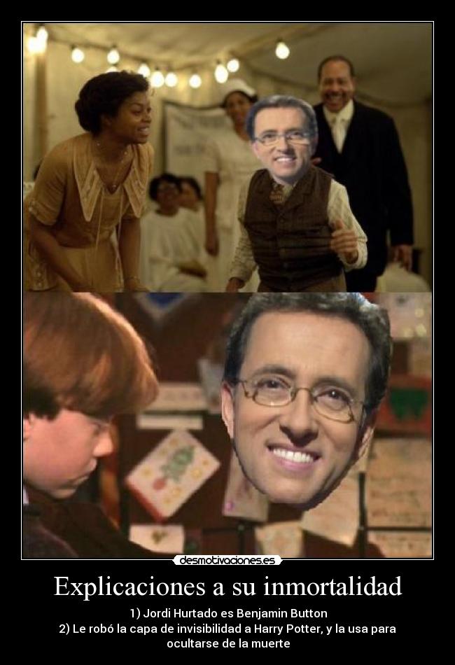 carteles jordihurtado inmortal muerte potter harry benjamin button desmotivaciones