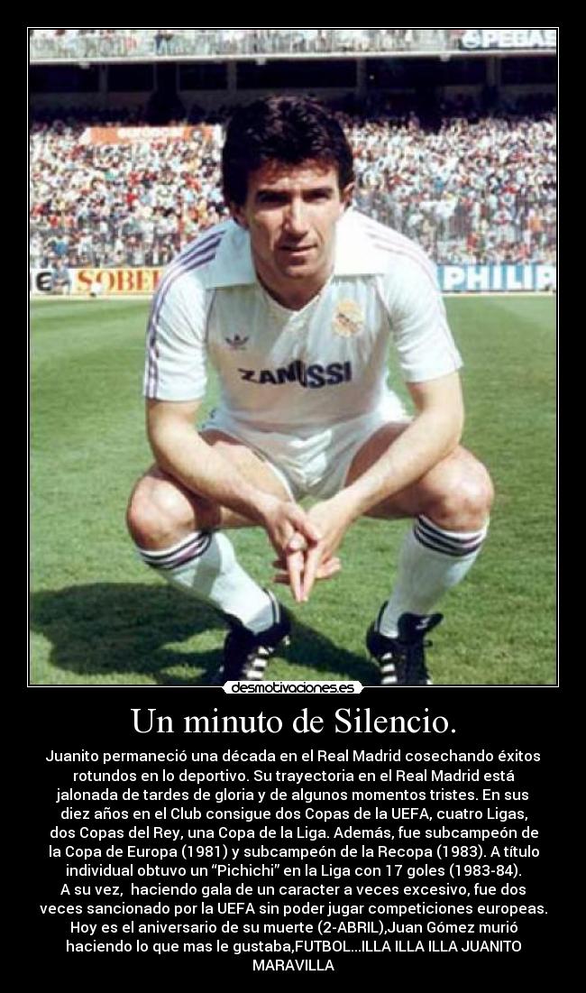 Un minuto de Silencio. - 