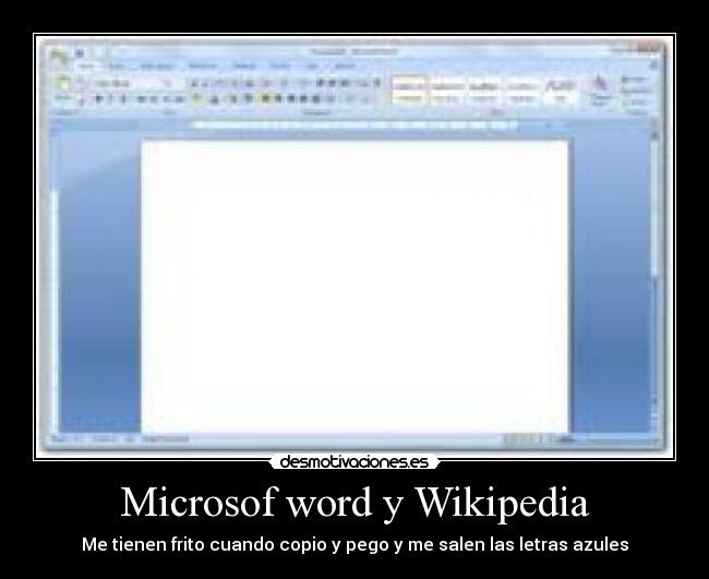 carteles microsof word wikipedia desmotivaciones