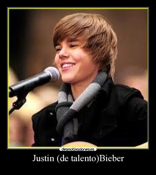 Justin (de talento)Bieber -