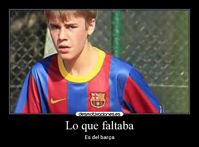 Lo que faltaba - Es del barça