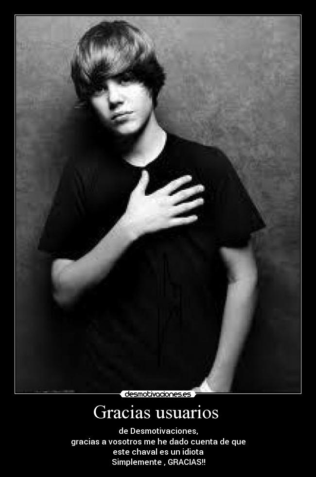 Gracias usuarios -