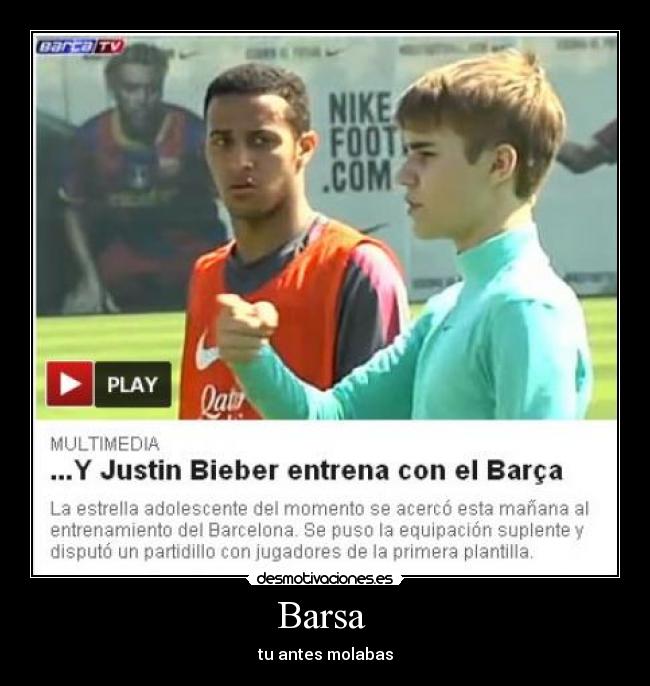 Barsa  - tu antes molabas