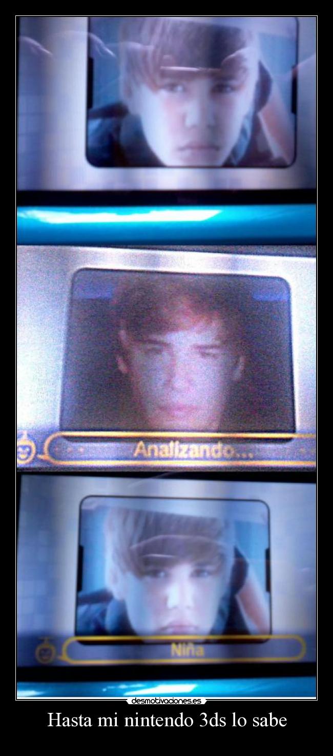 Hasta mi nintendo 3ds lo sabe - 