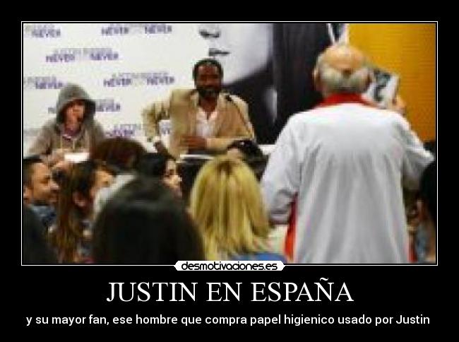 JUSTIN EN ESPAÑA -