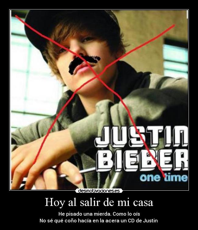 carteles casa justin gay desmotivaciones