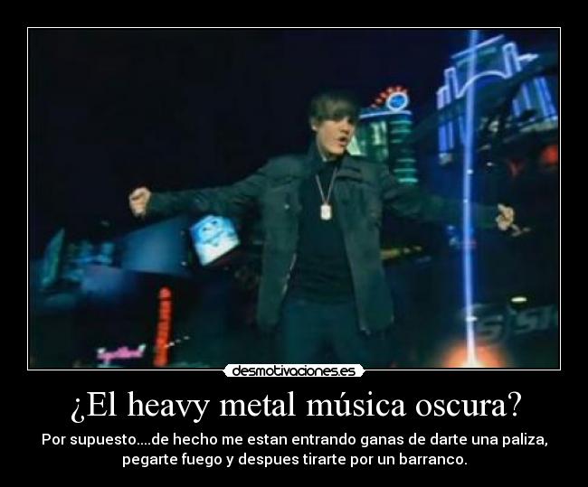 ¿El heavy metal música oscura? - 
