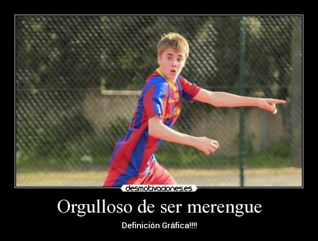 Orgulloso de ser merengue -