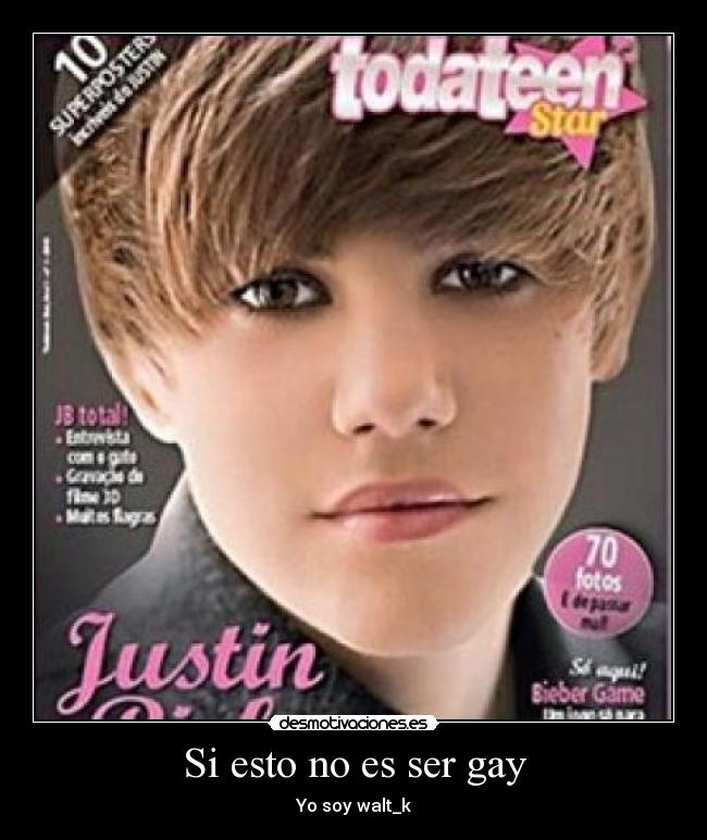 Si esto no es ser gay -