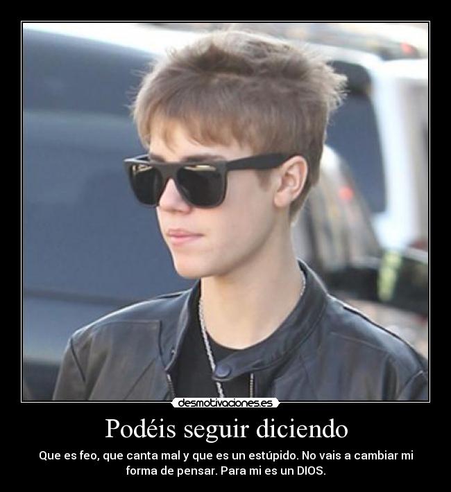 Podéis seguir diciendo - 