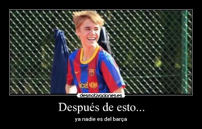 Después de esto... - ya nadie es del barça