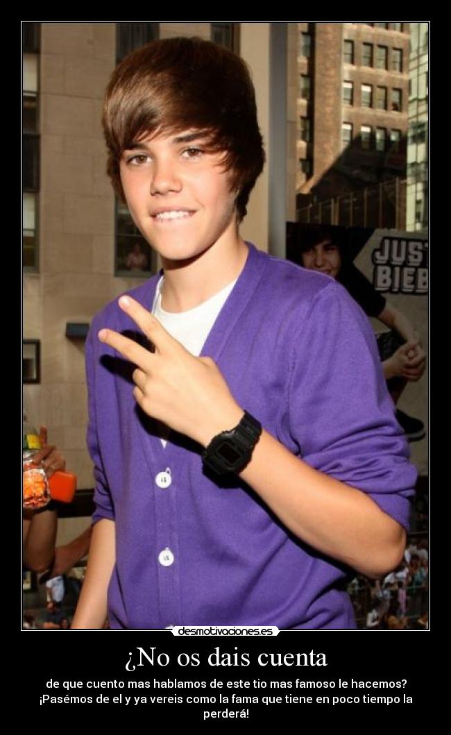 ¿No os dais cuenta -